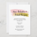 Search for brushstroke wedding invitations Simple