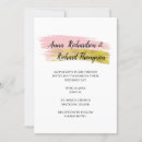 Search for brushstroke wedding invitations Simple