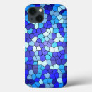 Search for blue stained glass iphone cases Mosaic