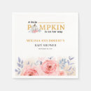 Search for pumpkin baby shower napkins Fall in love