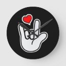 Search for sign language clocks Hand
