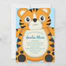 Search for tiger party invitations First