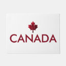 Search for canada flag doormats Canadian