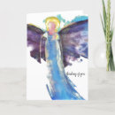Search for angel note cards Purple