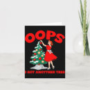 Search for oops christmas cards Funny retro christmas