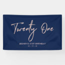 Search for 21st birthday party signs Simple