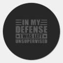 Search for defense stickers In my defense
