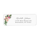 Search for natural return address labels Modern