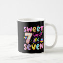 Search for 7th birthday mugs Seven