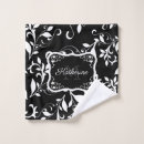Search for black and white bath towels Nature