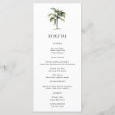 Search for palm tree menus Tropical