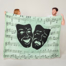 Search for sheet music blankets Comedy and tragedy mask