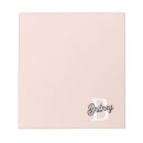 Search for bridesmaids notepads Pink