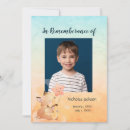 Search for childs funeral invitations Sympathy