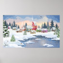 Search for christmas landscape posters Snow