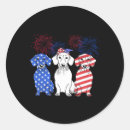 Search for usa flag and dog stickers Fireworks