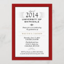 Search for red black graduation invitations Formal