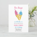 Search for icecream birthday invitations Girl