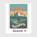 Search for mountain silhouette stickers Wilderness