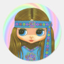Search for hippie flower stickers 70s
