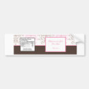Search for glamour bumper stickers Pink