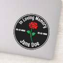 Search for funeral service stickers Sympathy