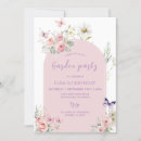 Search for pastel butterfly invitations Enchanted garden