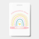 Search for kindergarten id badges Elementary