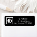 Search for yin yang return address labels Balance