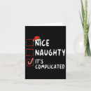 Search for santa claus naughty list cards Reindeer