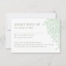Search for menu choices wedding rsvp cards Eucalyptus