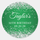 Search for silver green stickers Girly