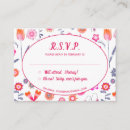 Search for pink pattern rsvp cards Modern