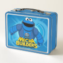 Search for cookie monster sesame street lunch boxes Robot heroes in training