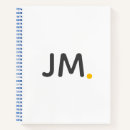 Search for initials notebooks Minimalist