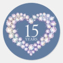 Search for 15 years stickers Anniversary