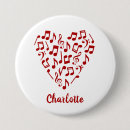 Search for heart note badges Music