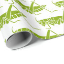 Search for cricket wrapping paper Grasshopper
