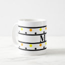 Search for yellow monogram mugs Polka dots