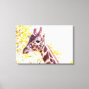Search for giraffe print canvas prints Wildlife