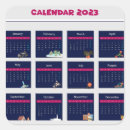 Search for mini calendar stickers Retro