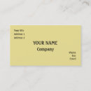 Search for yellow business cards Simple