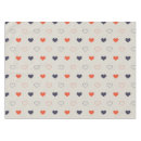 Search for valentines day placemats Heart pattern