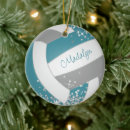 Search for girl volleyball christmas tree decorations Sports
