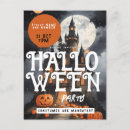 Search for party invite postcards Spooky