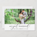 Search for newlywed couple invitations We got married