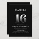 Search for formal sweet 16 invitations Silver