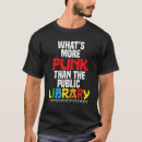 Search for public library tshirts Punk