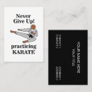 Search for martial arts business cards Academy