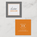 Search for bright lime business cards Social media